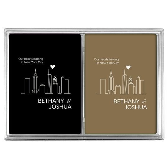 We Love New York City Double Deck Playing Cards